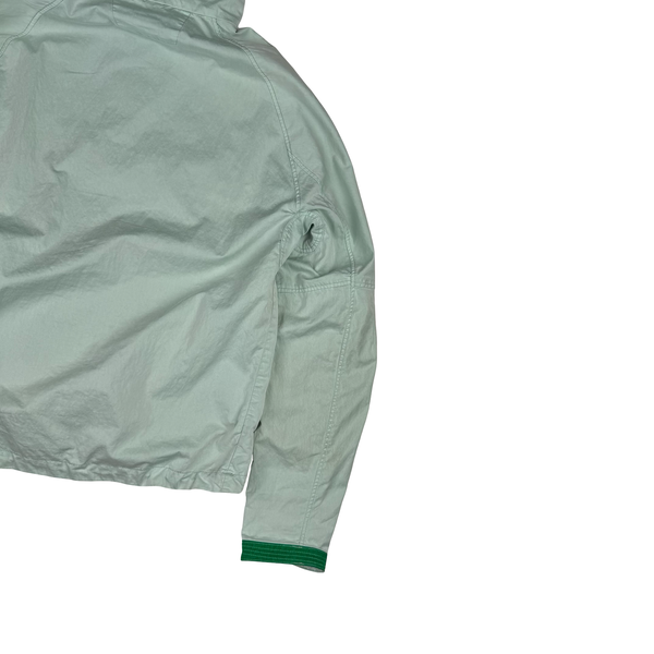 CP Company Mint Green Raso-CP Zipped Goggle Jacket - Small (46)