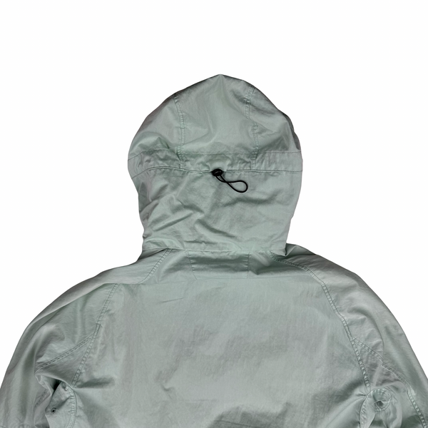 CP Company Mint Green Raso-CP Zipped Goggle Jacket - Small (46)