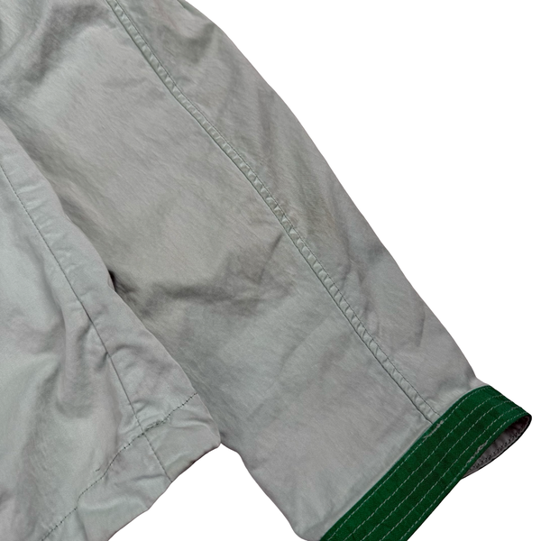 CP Company Mint Green Raso-CP Zipped Goggle Jacket - Small (46)
