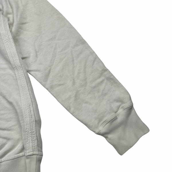 Stone Island 2020 Off White Cotton Crewneck Sweatshirt - Medium