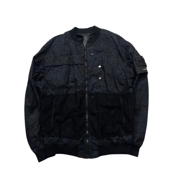 Stone Island 2021 Shadow Project DPM Rip Stop Bomber Jacket - Small