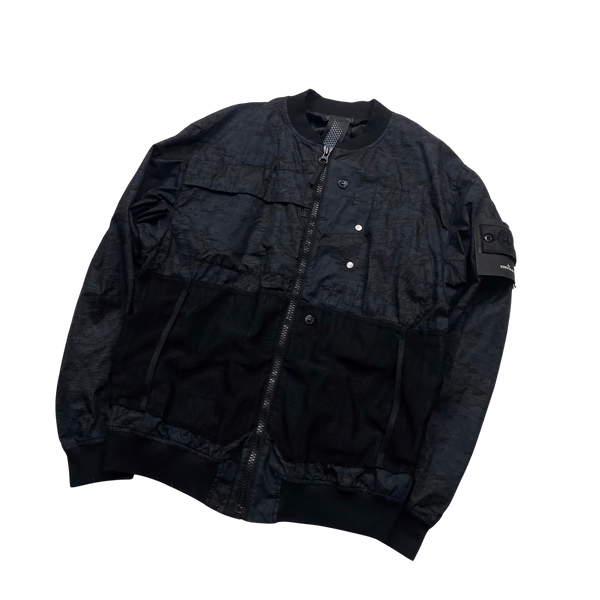 Stone Island 2021 Shadow Project DPM Rip Stop Bomber Jacket - Small