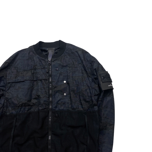 Stone Island 2021 Shadow Project DPM Rip Stop Bomber Jacket - Small