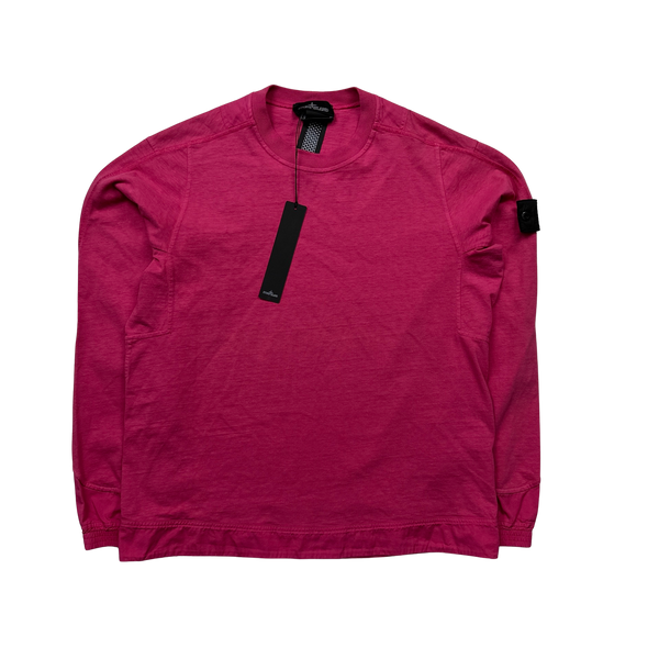 Stone Island 2022 Pink Shadow Project Sweatshirt - Small