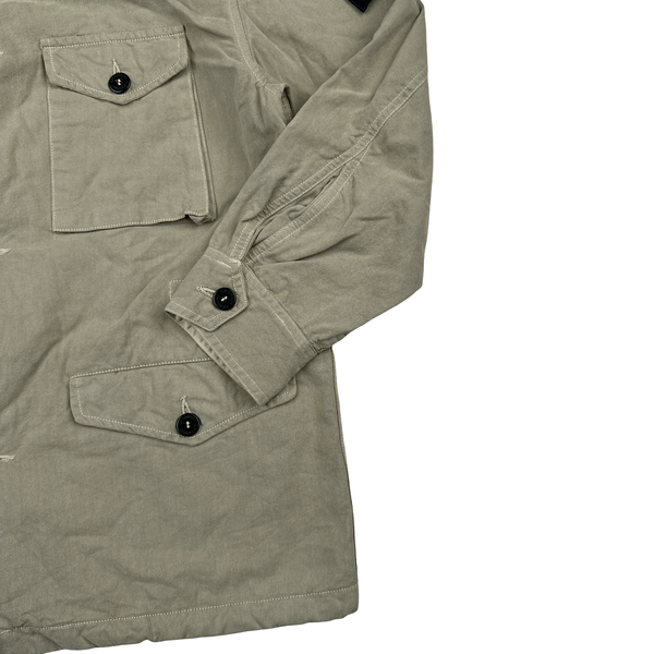 CP Company Vintage 90's Beige Lightweight Junior Buttoned Jacket - XS