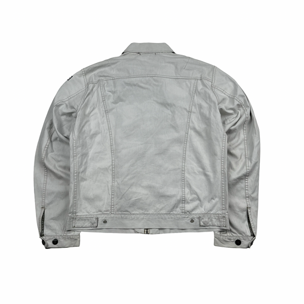 Stone Island 2007 Denims Collared Zipped Lightweight Overshirt Jacket - Large