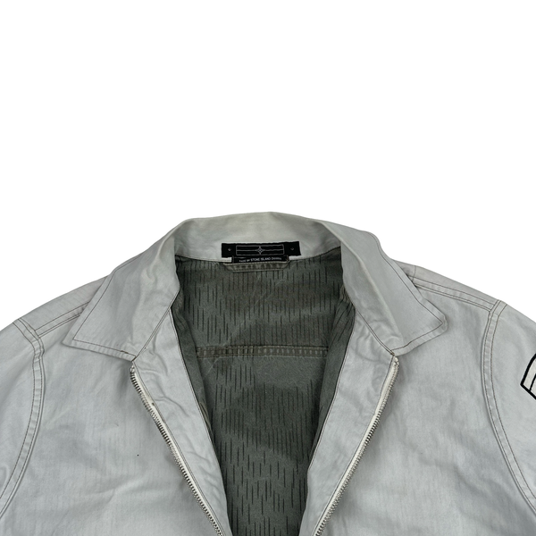 Stone Island 2007 Denims Collared Zipped Lightweight Overshirt Jacket - Large