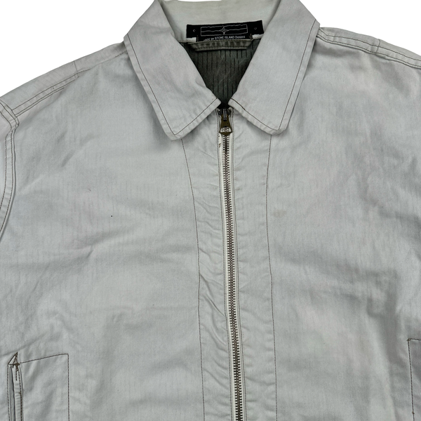 Stone Island 2007 Denims Collared Zipped Lightweight Overshirt Jacket - Large