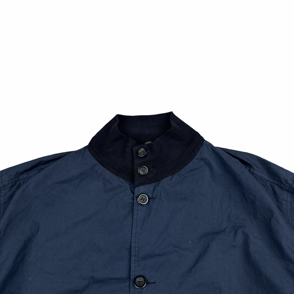 CP Company 1996 Navy Vintage Buttoned Bomber Jacket - Large