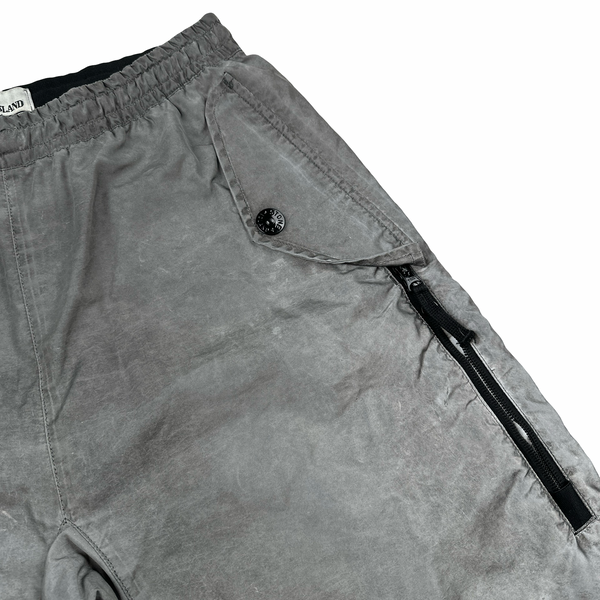 Stone Island 2020 Plated Reflective Multi Pocket Shorts - 30"