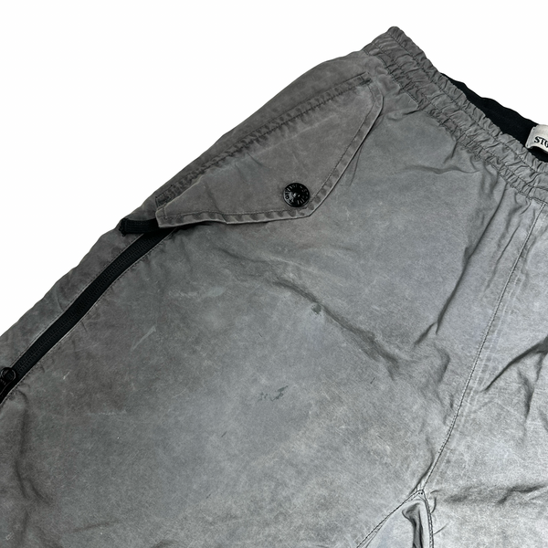 Stone Island 2020 Plated Reflective Multi Pocket Shorts - 30"