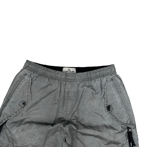 Stone Island 2020 Plated Reflective Multi Pocket Shorts - 30"