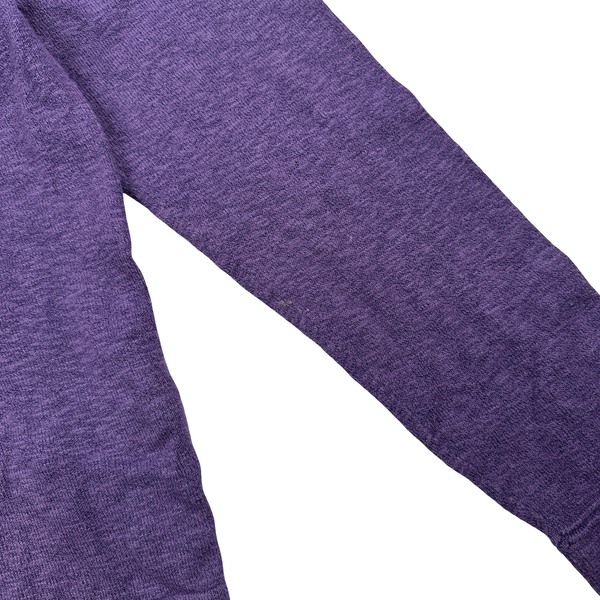 Stone Island 2015 Purple Marl Crewneck Cotton Knit - Medium