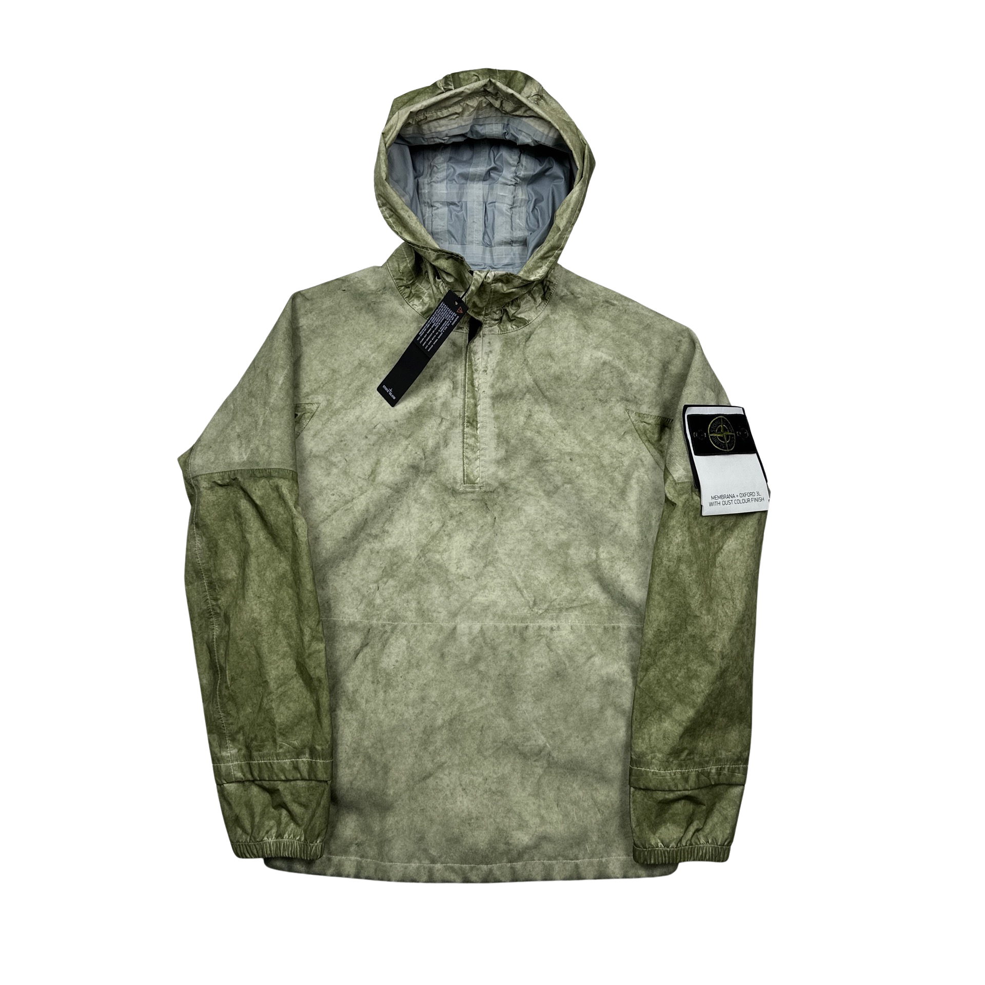 Stone Island Membrana Oxford 3L Dust Colour Smock Small
