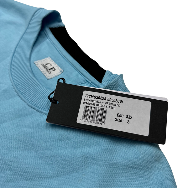 CP Company Baby Blue Crewneck Sweatshirt - Small