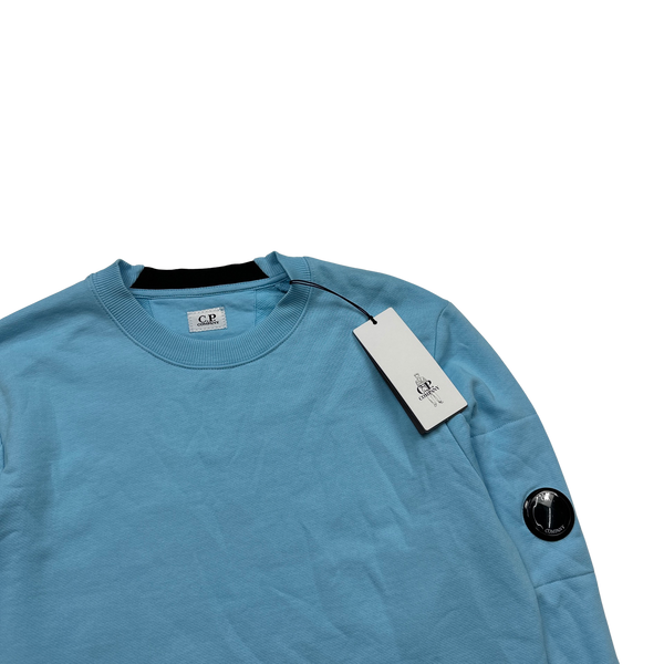 CP Company Baby Blue Crewneck Sweatshirt - Small