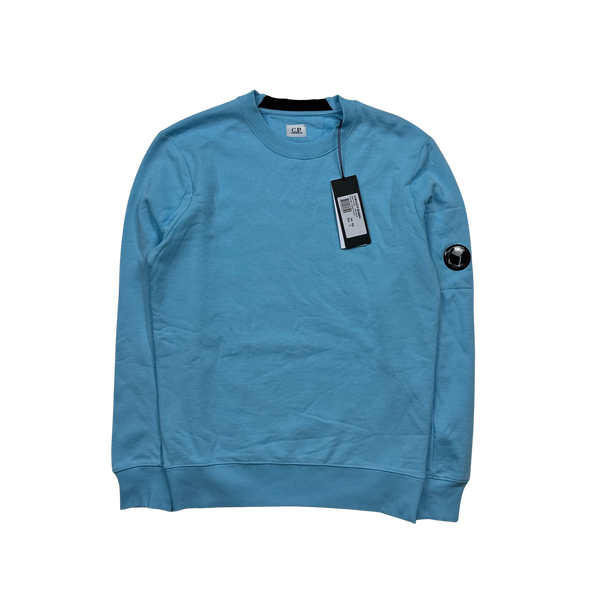CP Company Baby Blue Crewneck Sweatshirt - Small