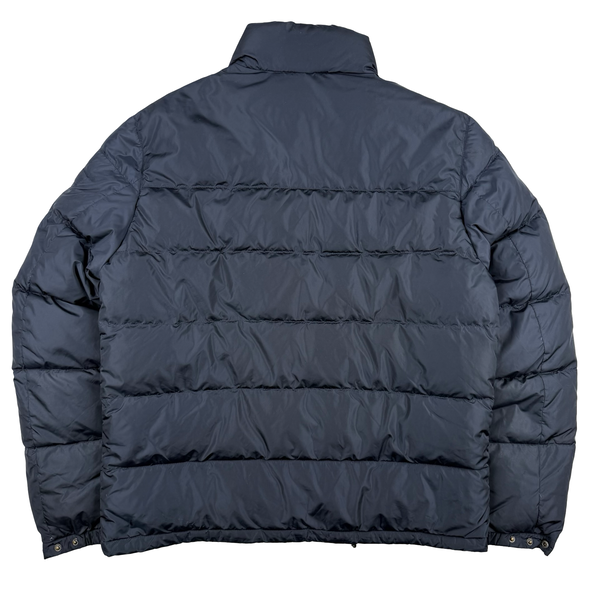 Prada Navy Nylon Resin Coated Down Filled Puffer Jacket - Large (50)