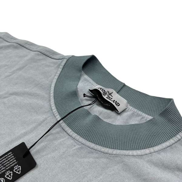 Stone Island Marina 2023 Reflective Heavyweight T Shirt - Large