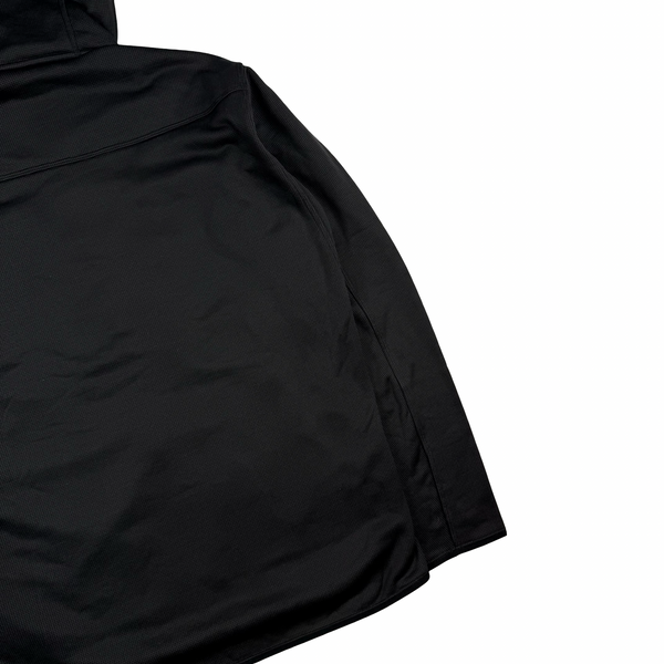 Arcteryx Charcoal Pixel Balaclava Full Zip Fleece Lined Hoodie - Small