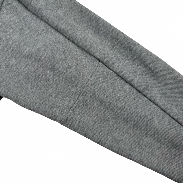 CP Company Grey Cotton Full Zip Goggle Hoodie - Medium