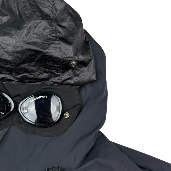 CP Company Navy/Black Gore-tex Infinium Waterproof Down Liner Parka Jacket - 3XL (56)
