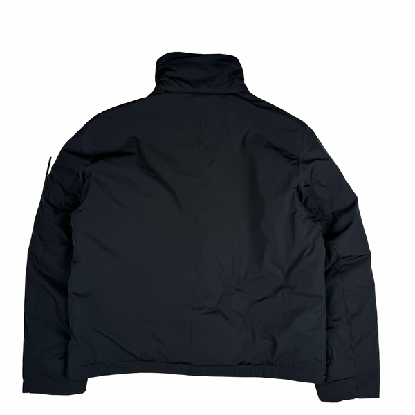 Stone Island 2025 Black Micro Twill Primaloft Jacket - Medium