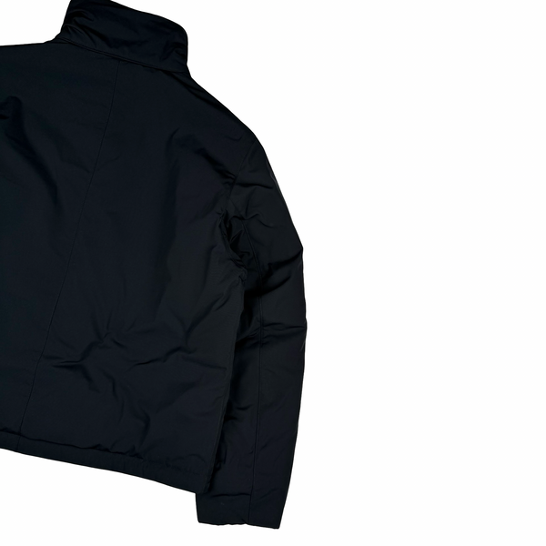 Stone Island 2025 Black Micro Twill Primaloft Jacket - Medium