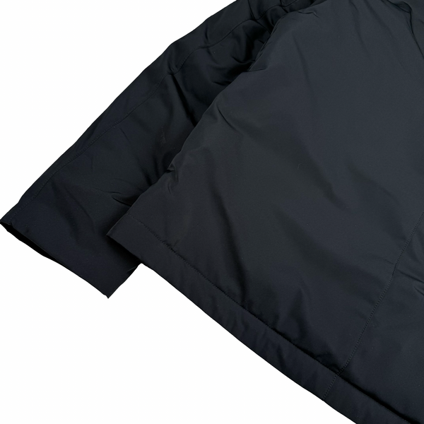 Stone Island 2025 Black Micro Twill Primaloft Jacket - Medium