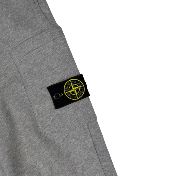 Stone Island 2022 Grey Cotton Joggers - Large