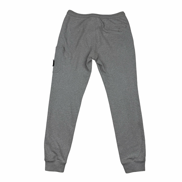 Stone Island 2022 Grey Cotton Joggers - Large