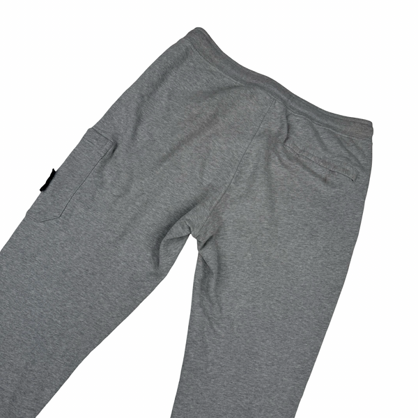 Stone Island 2022 Grey Cotton Joggers - Large