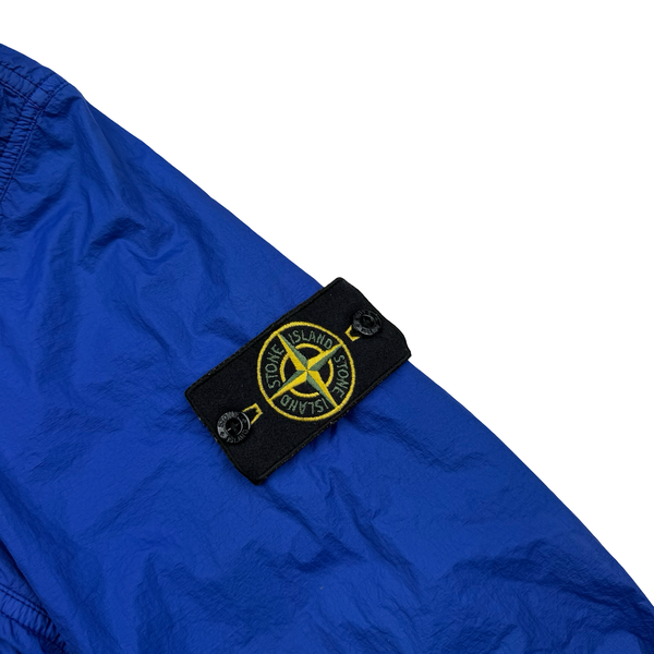 Stone Island 2013 Royal Blue Membrana TC Hooded Jacket - Medium
