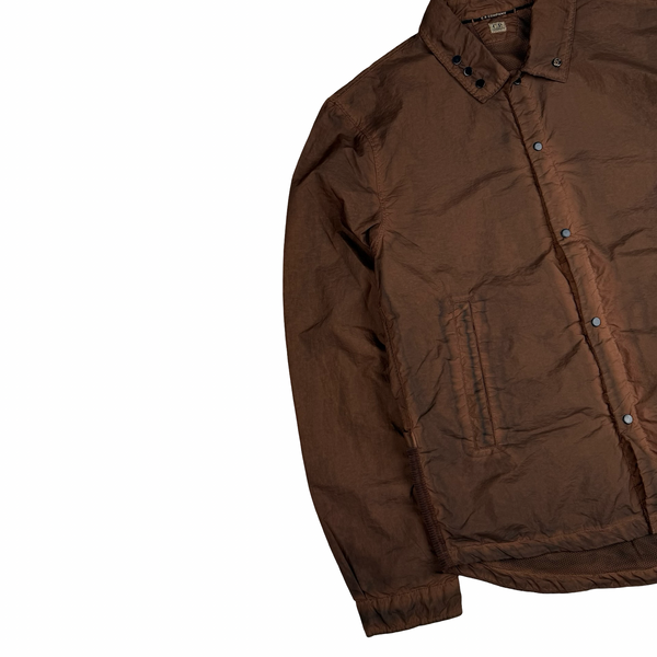 CP Company Garment Dye Bronze Overshirt - Small