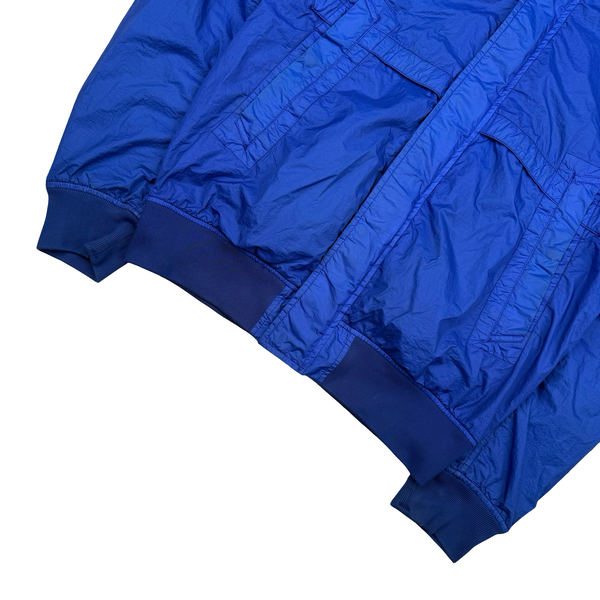 Stone Island 2013 Royal Blue Membrana TC Hooded Jacket - Medium