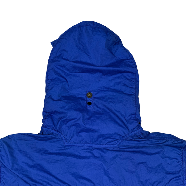 Stone Island 2013 Royal Blue Membrana TC Hooded Jacket - Medium