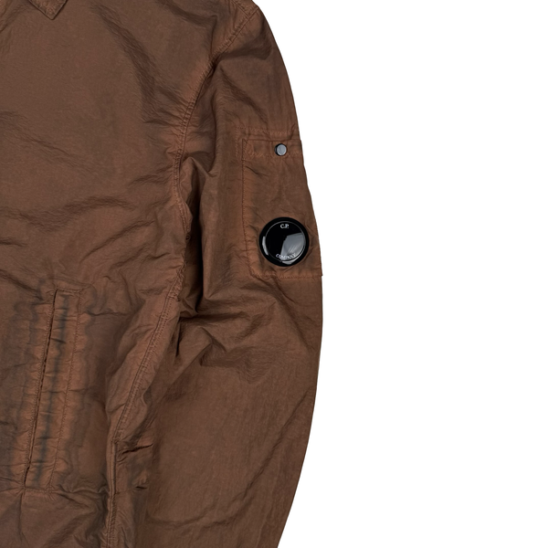 CP Company Garment Dye Bronze Overshirt - Small