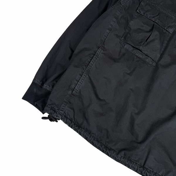 Stone Island 2020 Black Smock Pullover Overshirt - Large