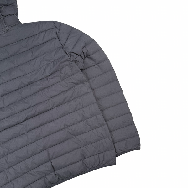 Stone Island 2020 Slate Loom Down Woven Puffer Jacket - Small