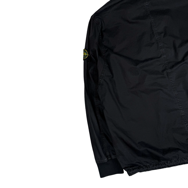 Stone Island 2020 Black Smock Pullover Overshirt - Large