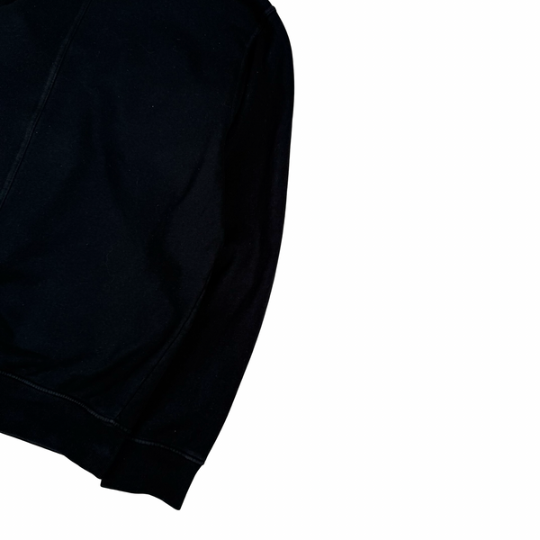 Stone Island 2021 Black Chest Cargo Pocket Pullover Jumper - Medium