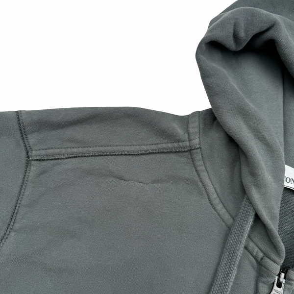 Stone Island Slate 2017 Zipped Hoodie - XL