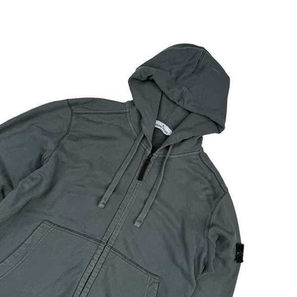 Stone Island Slate 2017 Zipped Hoodie - XL