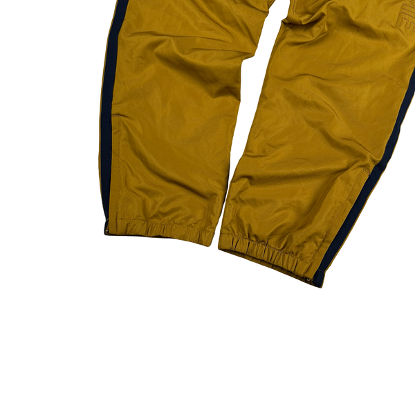 Supreme X Lacoste Colour Block Spellout Tracksuit Joggers - Large