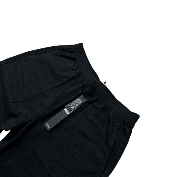 Stone Island 2023 Black Ghost Slim Cut Track Pants - 30"