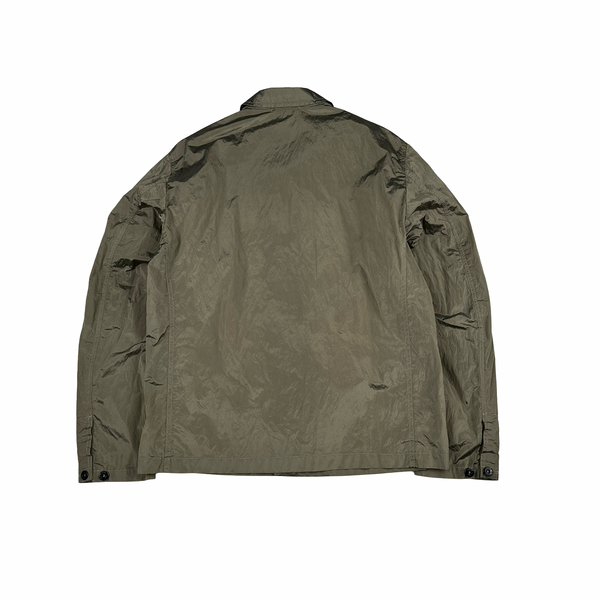 Stone Island 2011 Nylon Metal Brown Multi Pocket Jacket - XL