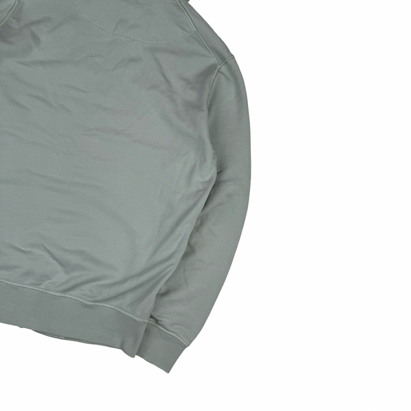 Stone Island 2023 Duck egg Blue Cotton Zipped Hoodie - Medium