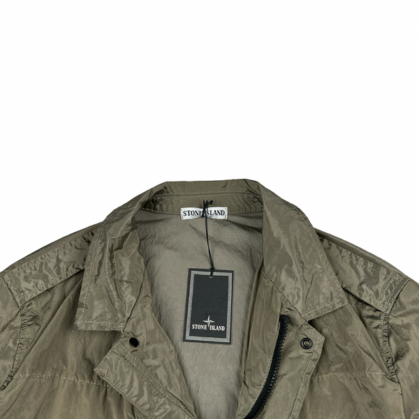 Stone Island 2011 Nylon Metal Brown Multi Pocket Jacket - XL