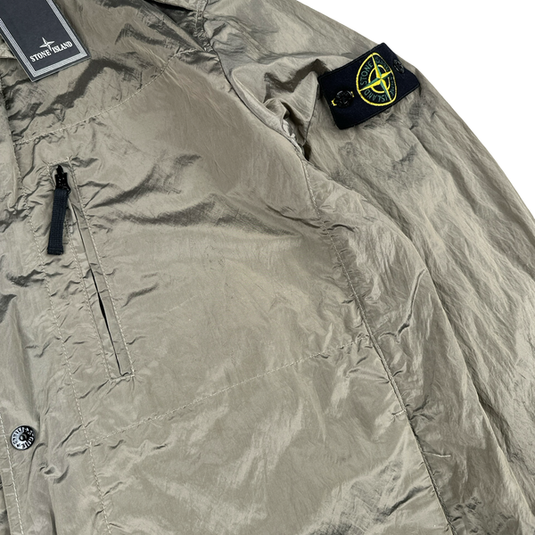 Stone Island 2011 Nylon Metal Brown Multi Pocket Jacket - XL