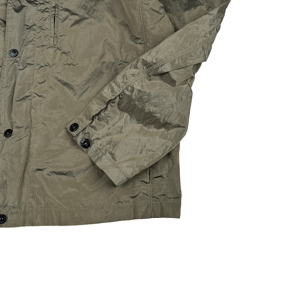 Stone Island 2011 Nylon Metal Brown Multi Pocket Jacket - XL